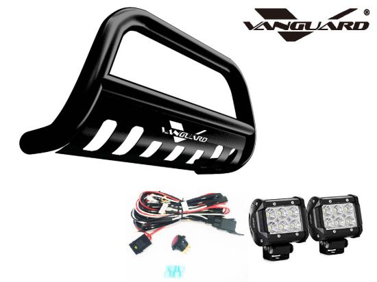Picture of VANGUARD Bumper Guard - VGUBG-1073-1342BK-LED