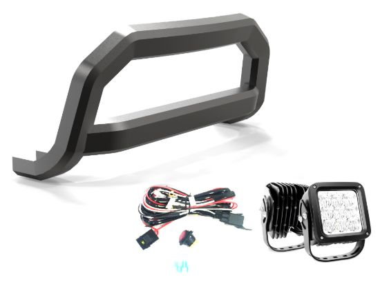 Picture of VANGUARD Bumper Guard - VGUBG-1889-0952BK-4LED