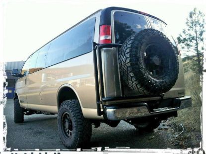 Picture of Aluminess Spare Tire Carrier - 210057.1
