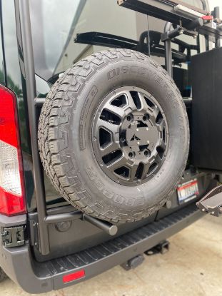 Picture of Aluminess Spare Tire Carrier - 210714