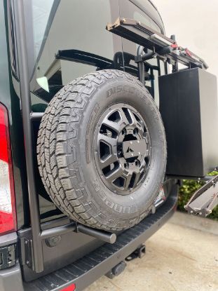 Picture of Aluminess Spare Tire Carrier - 210714
