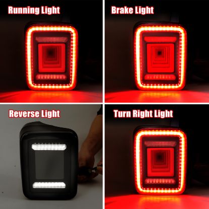 Picture of AMERICAN MODIFIED Tail Light Set - AMJPEC00202