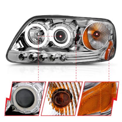 Picture of ANZO USA Headlight Set - 111054