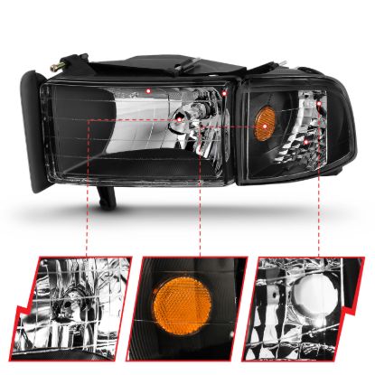 Picture of ANZO USA Headlight Set - 111067