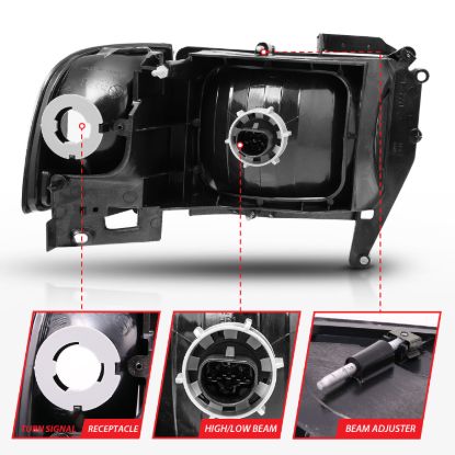 Picture of ANZO USA Headlight Set - 111067