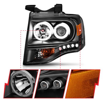 Picture of ANZO USA Headlight Set - 111113