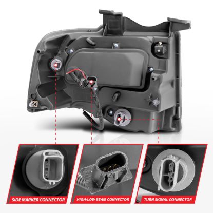 Picture of ANZO USA Headlight Set - 111113