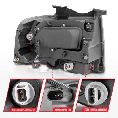 Picture of ANZO USA Headlight Set - 111114