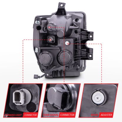 Picture of ANZO USA Headlight Set - 111168