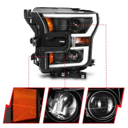 Picture of ANZO USA Headlight Set - 111357