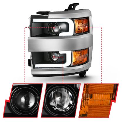 Picture of ANZO USA Headlight Set - 111359