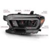 Picture of ANZO USA Headlight Set - 111379