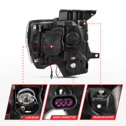 Picture of ANZO USA Headlight Set - 111383