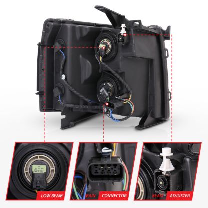 Picture of ANZO USA Headlight Set - 111393