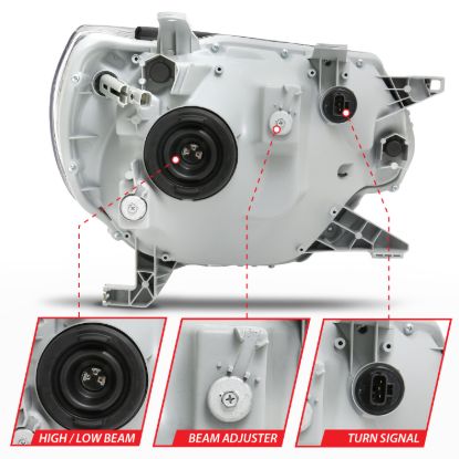 Picture of ANZO USA Headlight Set - 111395