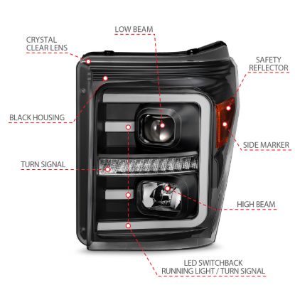 Picture of ANZO USA Headlight Set - 111406