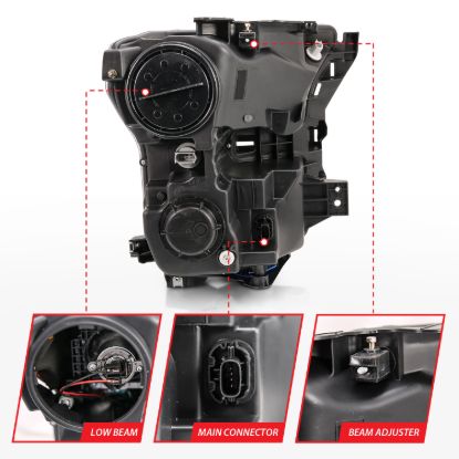 Picture of ANZO USA Headlight Set - 111409