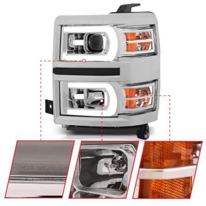 Picture of ANZO USA Headlight Set - 111413