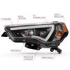 Picture of ANZO USA Headlight Set - 111416