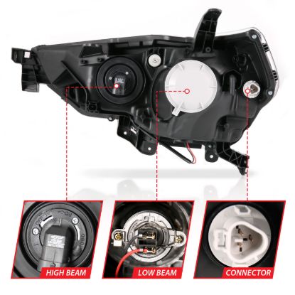 Picture of ANZO USA Headlight Set - 111416