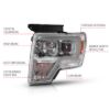 Picture of ANZO USA Headlight Assembly - 111446