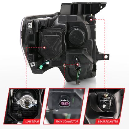 Picture of ANZO USA Headlight Assembly - 111446