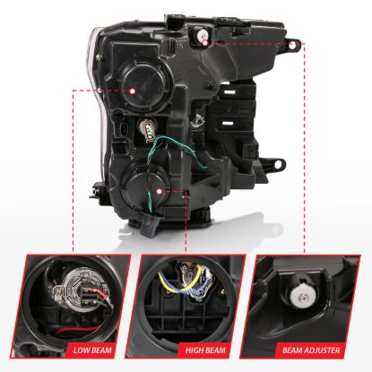Picture of ANZO USA Headlight Set - 111468
