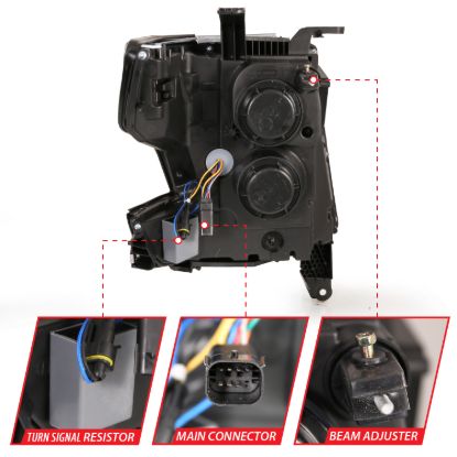 Picture of ANZO USA Headlight Assembly - 111478