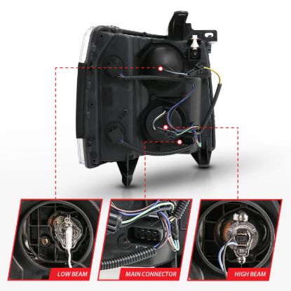 Picture of ANZO USA Headlight Assembly - 111481