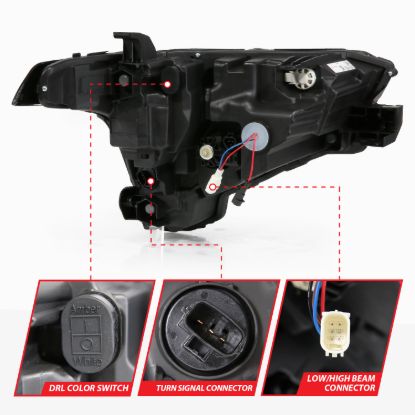 Picture of ANZO USA Headlight - 111599X-L