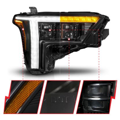 Picture of ANZO USA Headlight - 111599X-R