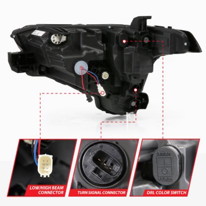 Picture of ANZO USA Headlight - 111599X-R