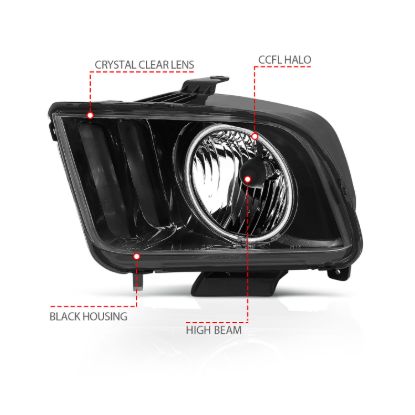 Picture of ANZO USA Headlight Set - 121033