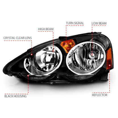 Picture of ANZO USA Headlight Set - 121209