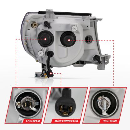 Picture of ANZO USA Headlight Set - 121282