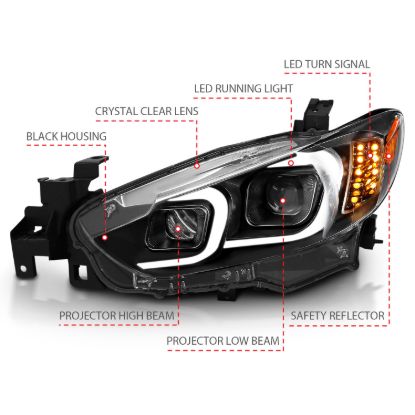 Picture of ANZO USA Headlight Set - 121516