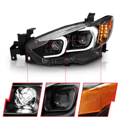 Picture of ANZO USA Headlight Set - 121516