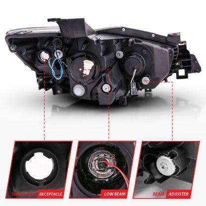 Picture of ANZO USA Headlight Set - 121520