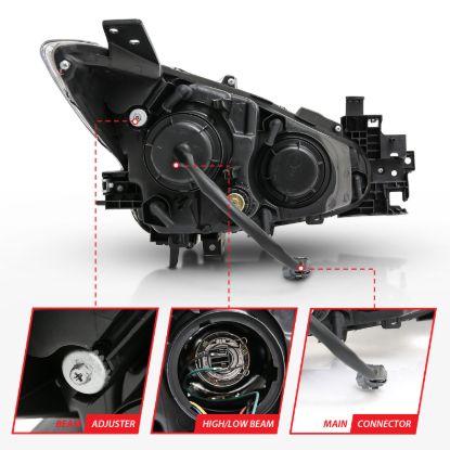 Picture of ANZO USA Headlight Set - 121522
