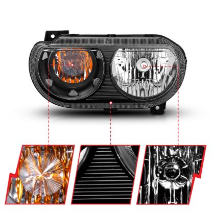 Picture of ANZO USA Headlight Set - 121526