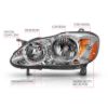 Picture of ANZO USA Headlight Assembly - 121540