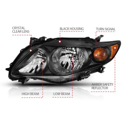Picture of ANZO USA Headlight Assembly - 121541