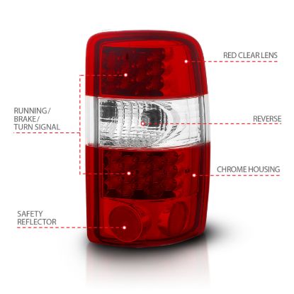 Picture of ANZO USA Tail Light Set - 311001