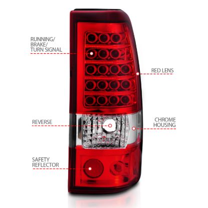 Picture of ANZO USA Tail Light Set - 311007