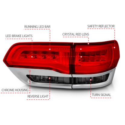 Picture of ANZO USA Tail Light Set - 311251