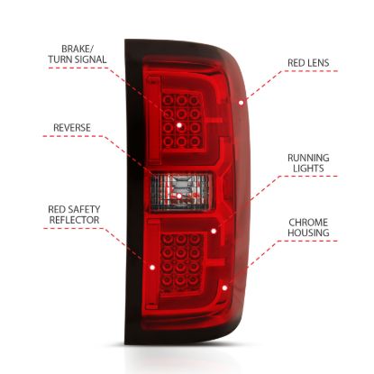 Picture of ANZO USA Tail Light - 311292