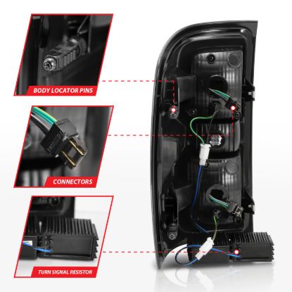 Picture of ANZO USA Tail Light - 311292