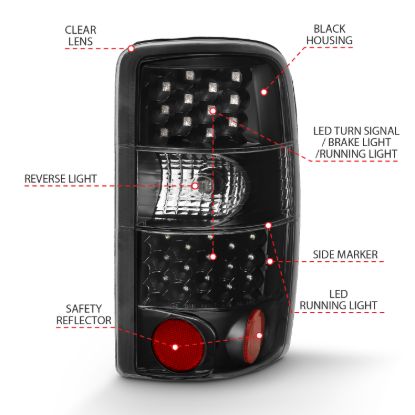 Picture of ANZO USA Tail Light - 311298