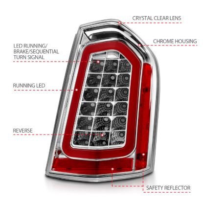 Picture of ANZO USA Tail Light - 321344
