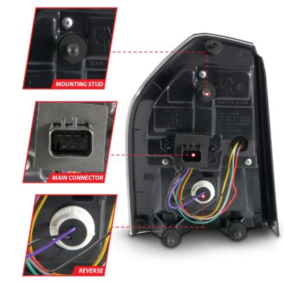 Picture of ANZO USA Tail Light - 321343